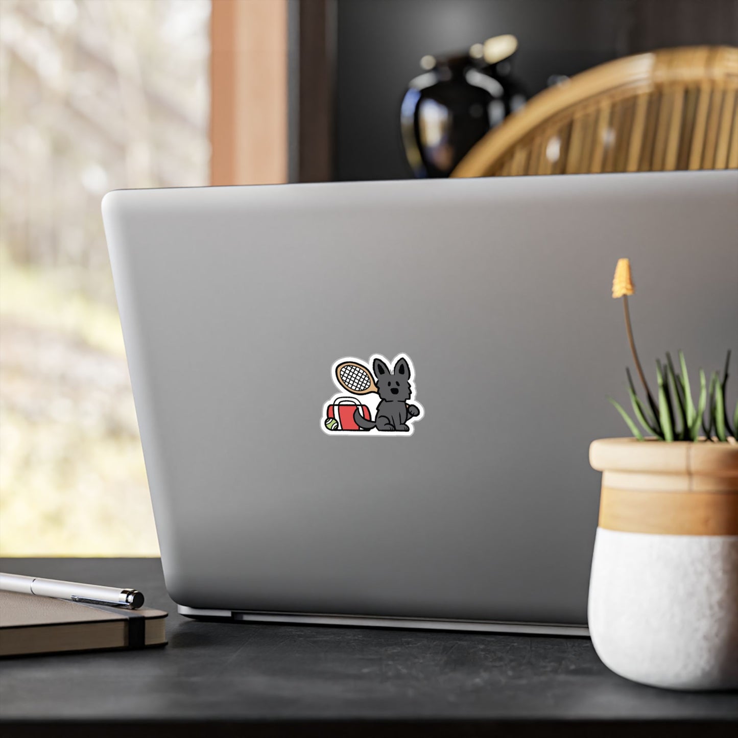 Tennis Shepherd Sticker
