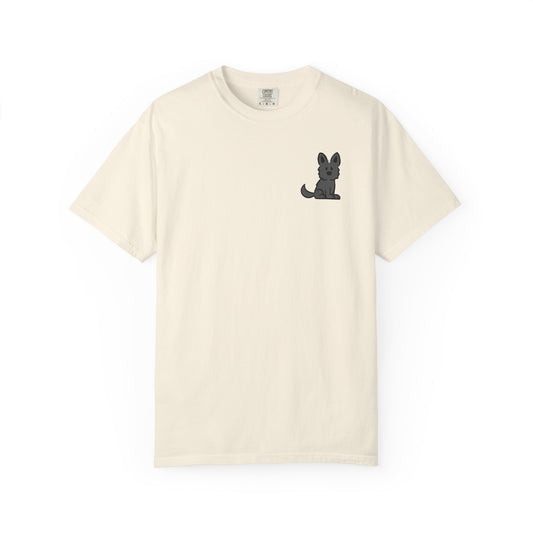 Black Shepherd Face T-Shirt