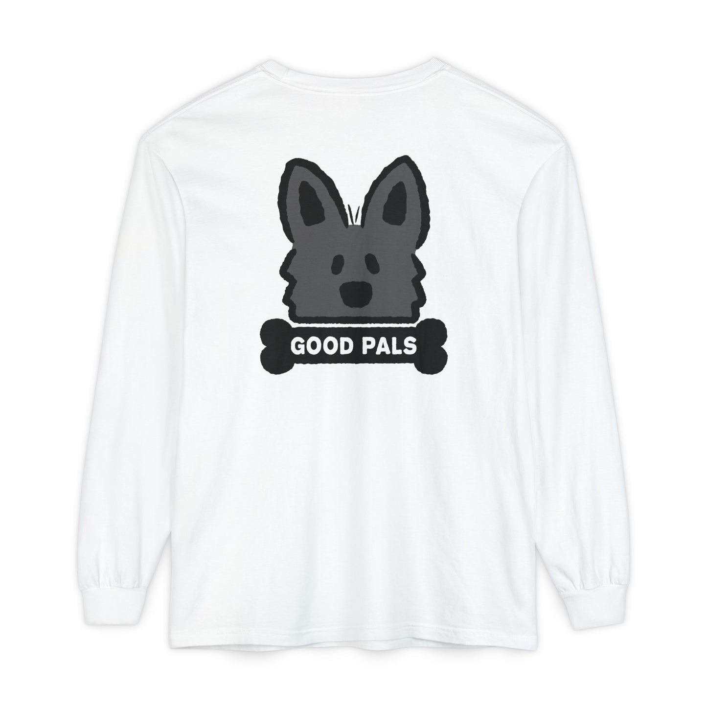 Black Shepherd Face Long Sleeve T-Shirt