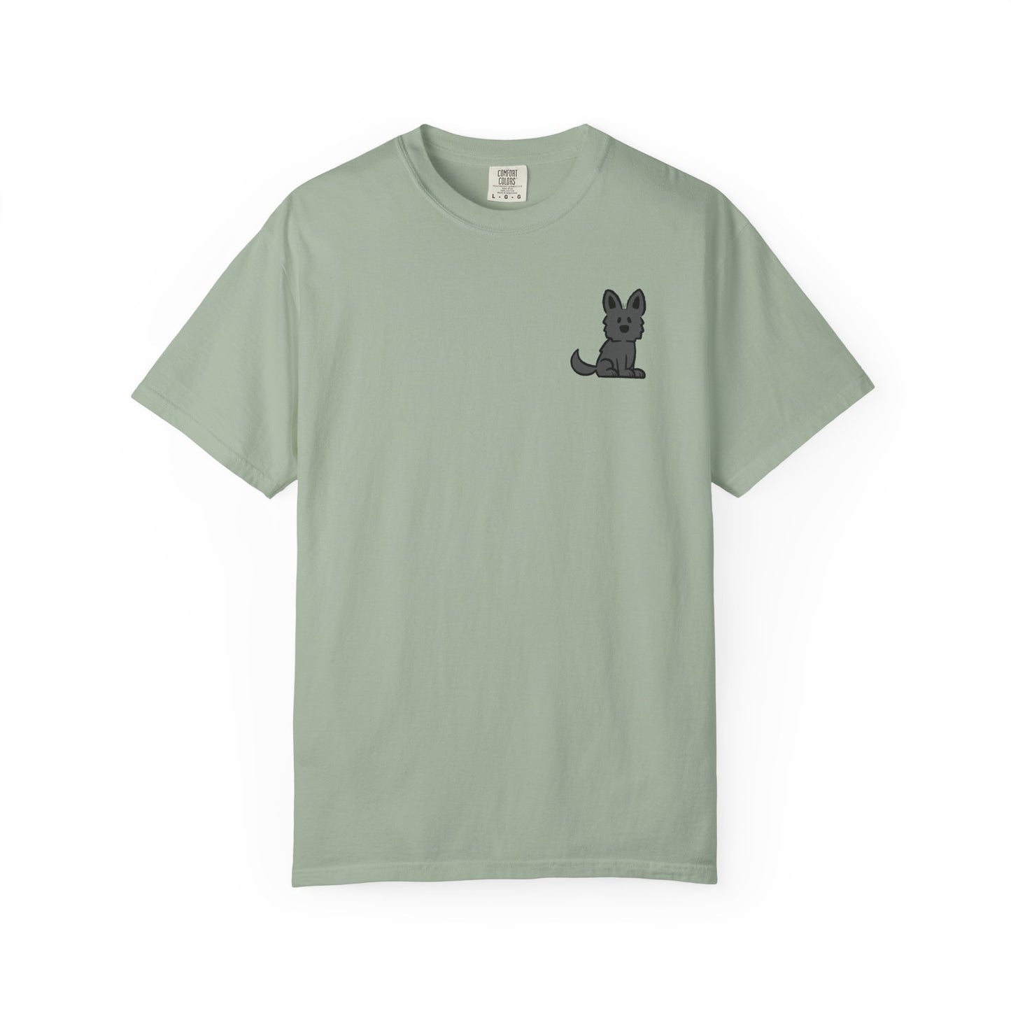 Black Shepherd Face T-Shirt