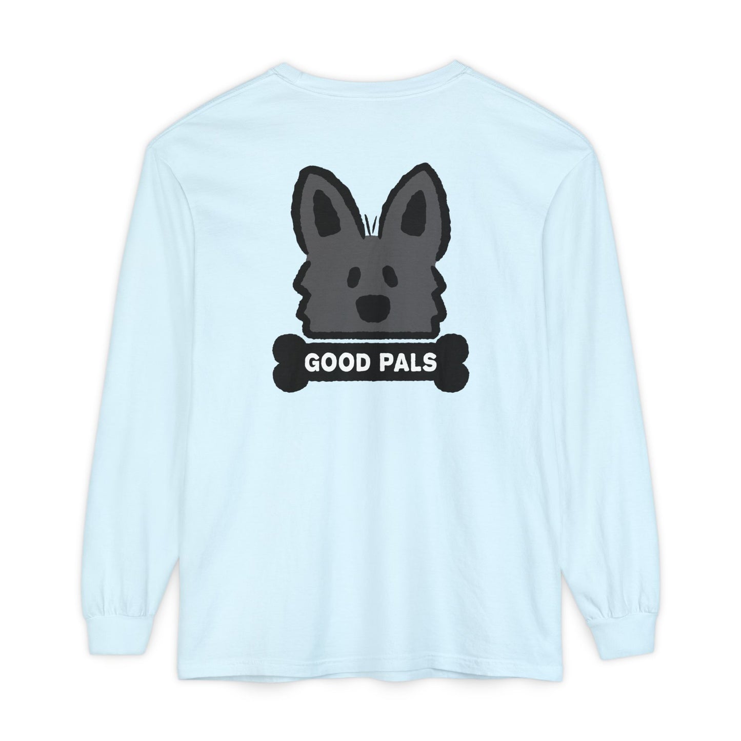 Black Shepherd Face Long Sleeve T-Shirt