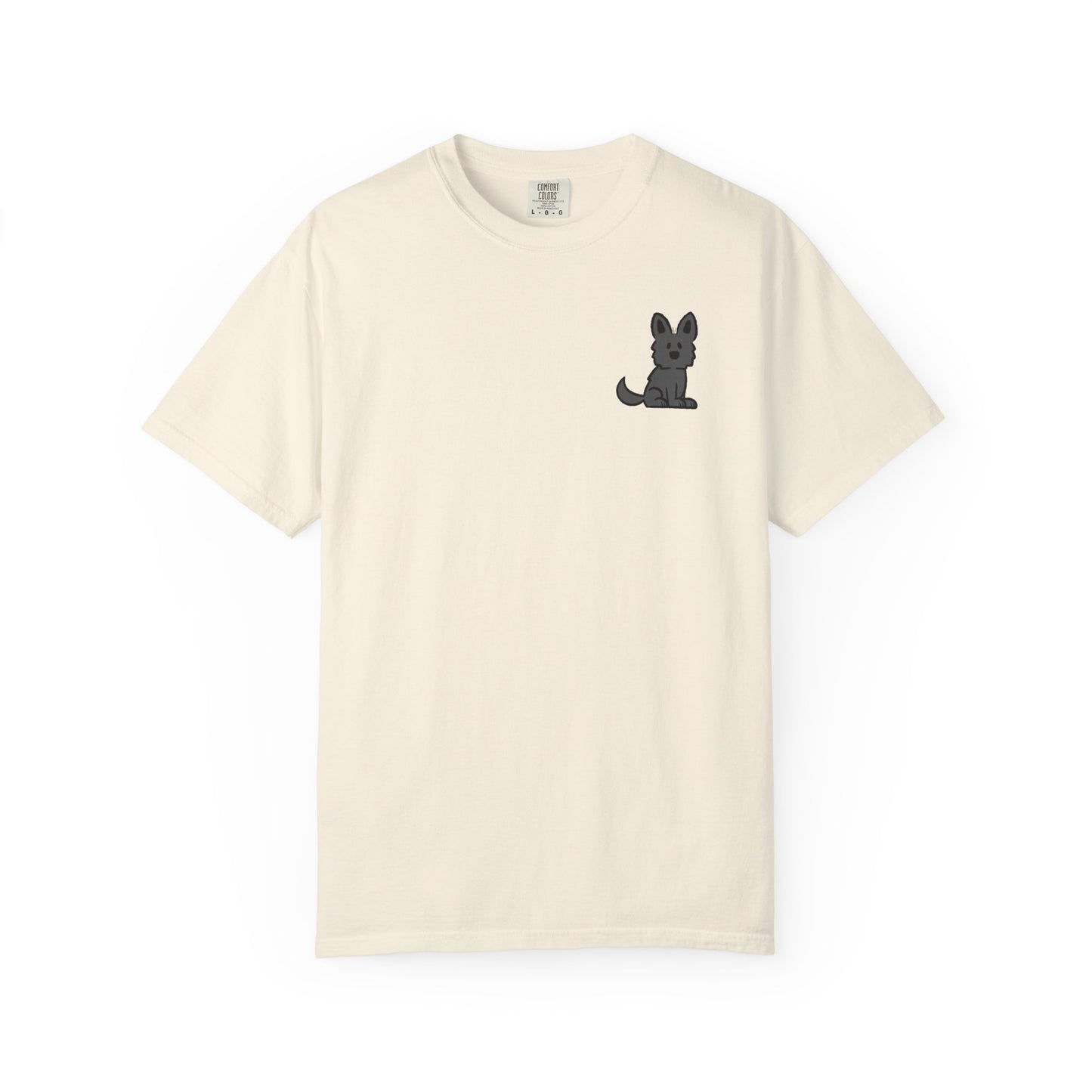 Black Shepherd Face T-Shirt