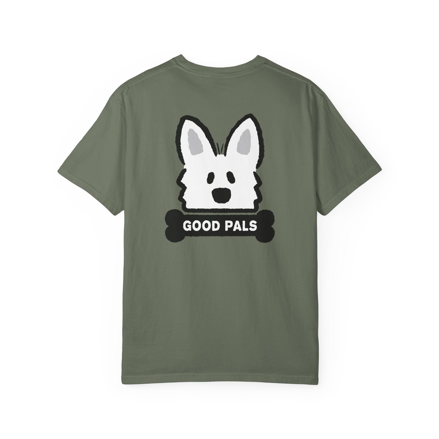 White Shepherd Face T-Shirt