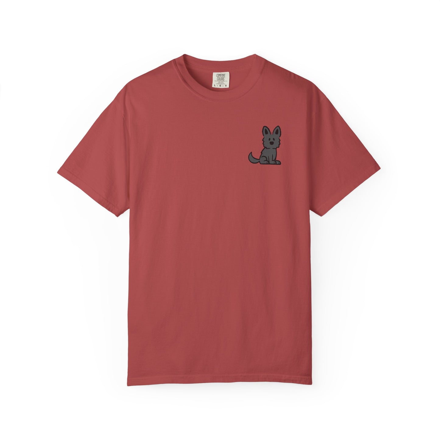 Black Shepherd Face T-Shirt