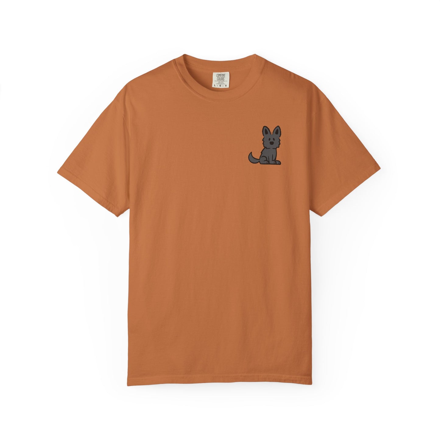 Black Shepherd Face T-Shirt