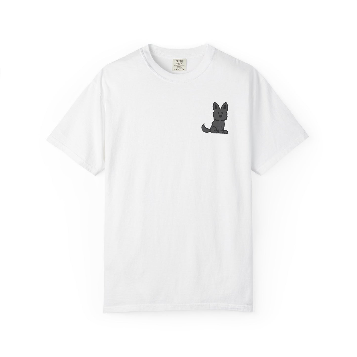 Black Shepherd Face T-Shirt
