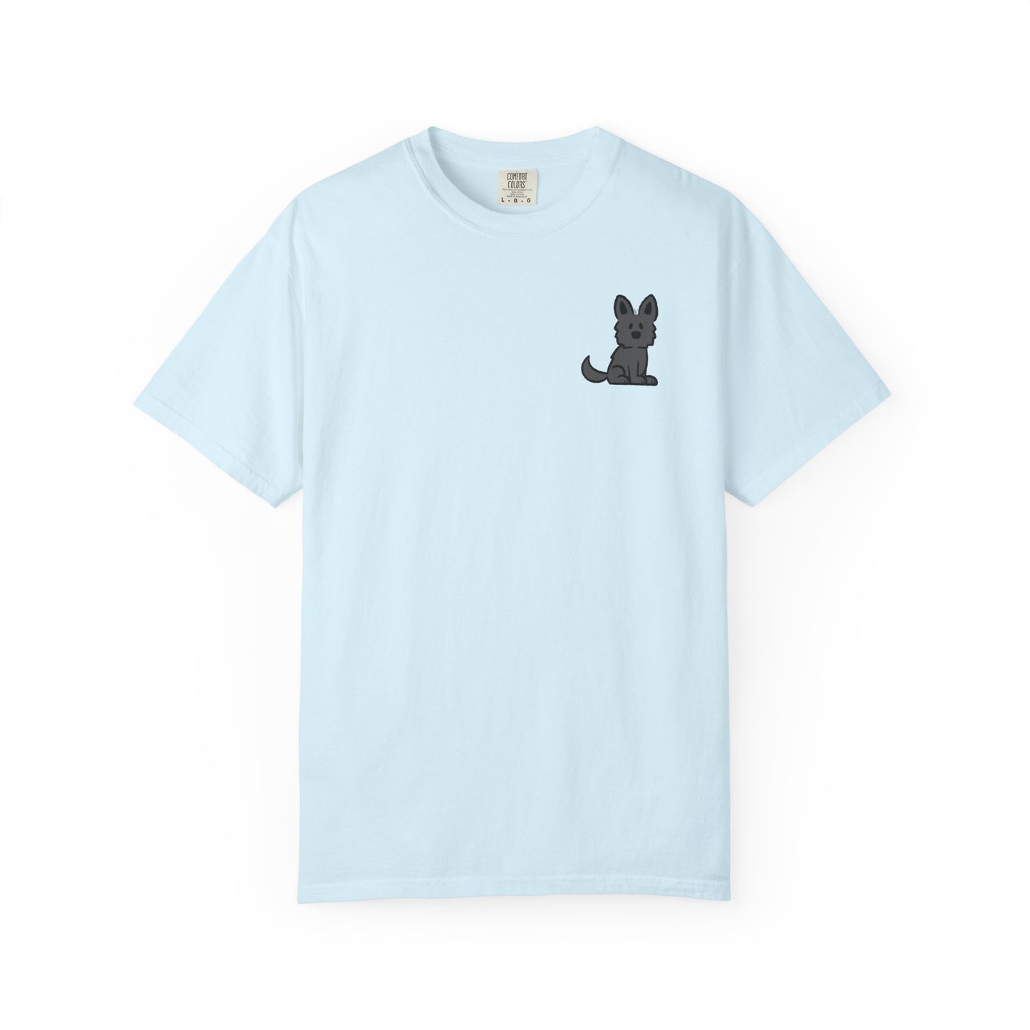 Black Shepherd Face T-Shirt
