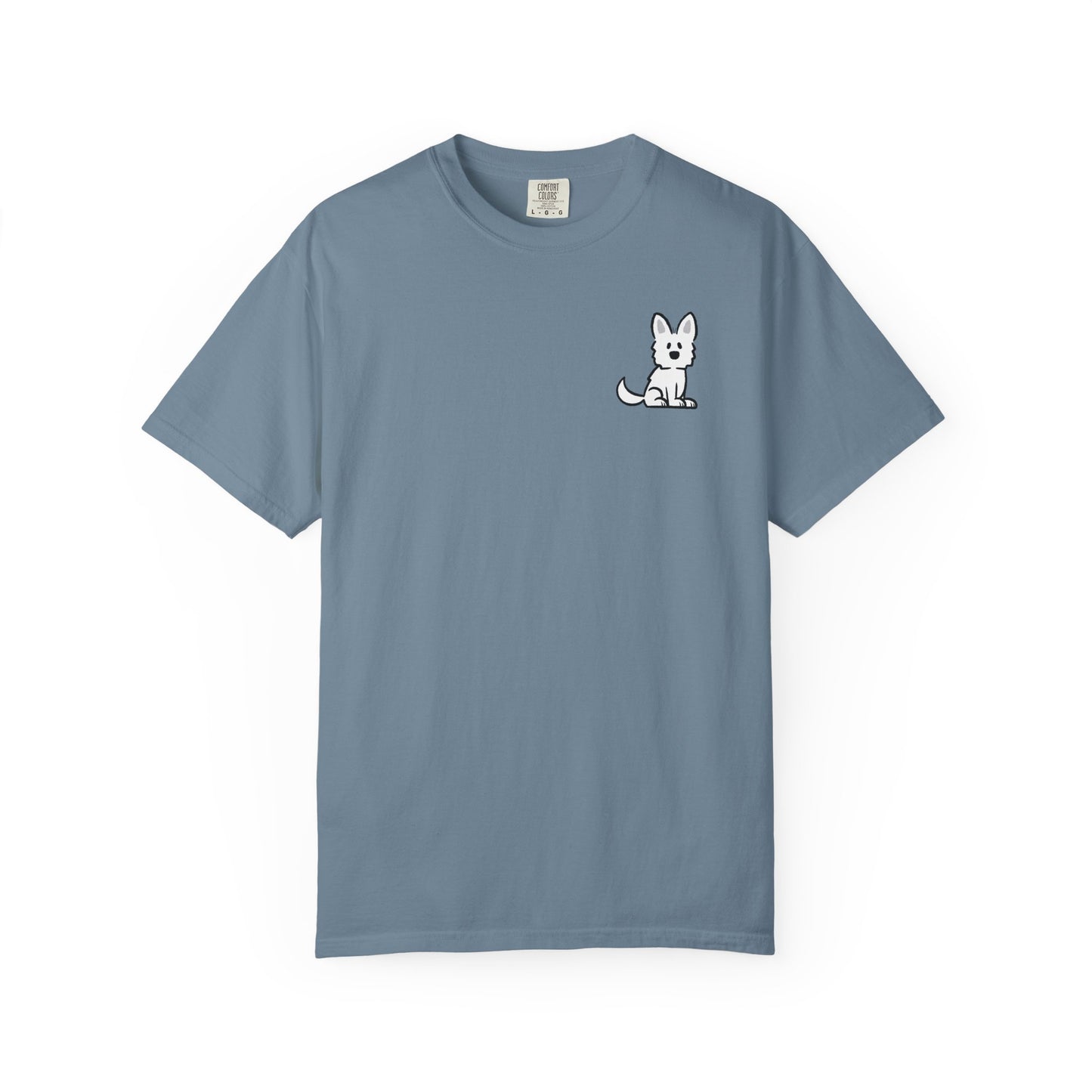White Shepherd Face T-Shirt