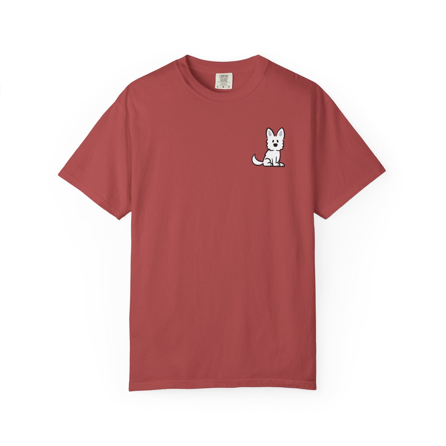 White Shepherd Face T-Shirt