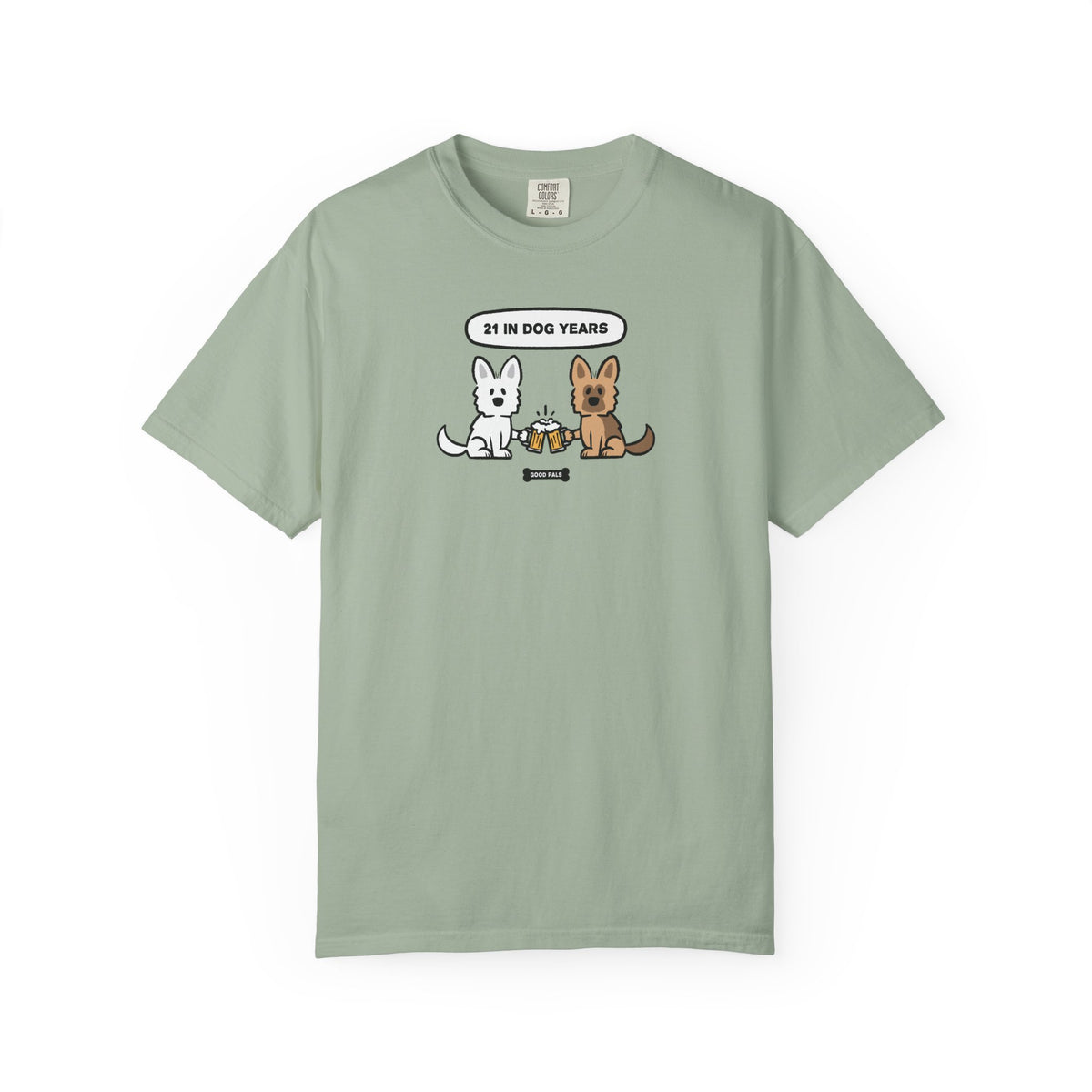 Shepherd 21 In Dog Years T-Shirt