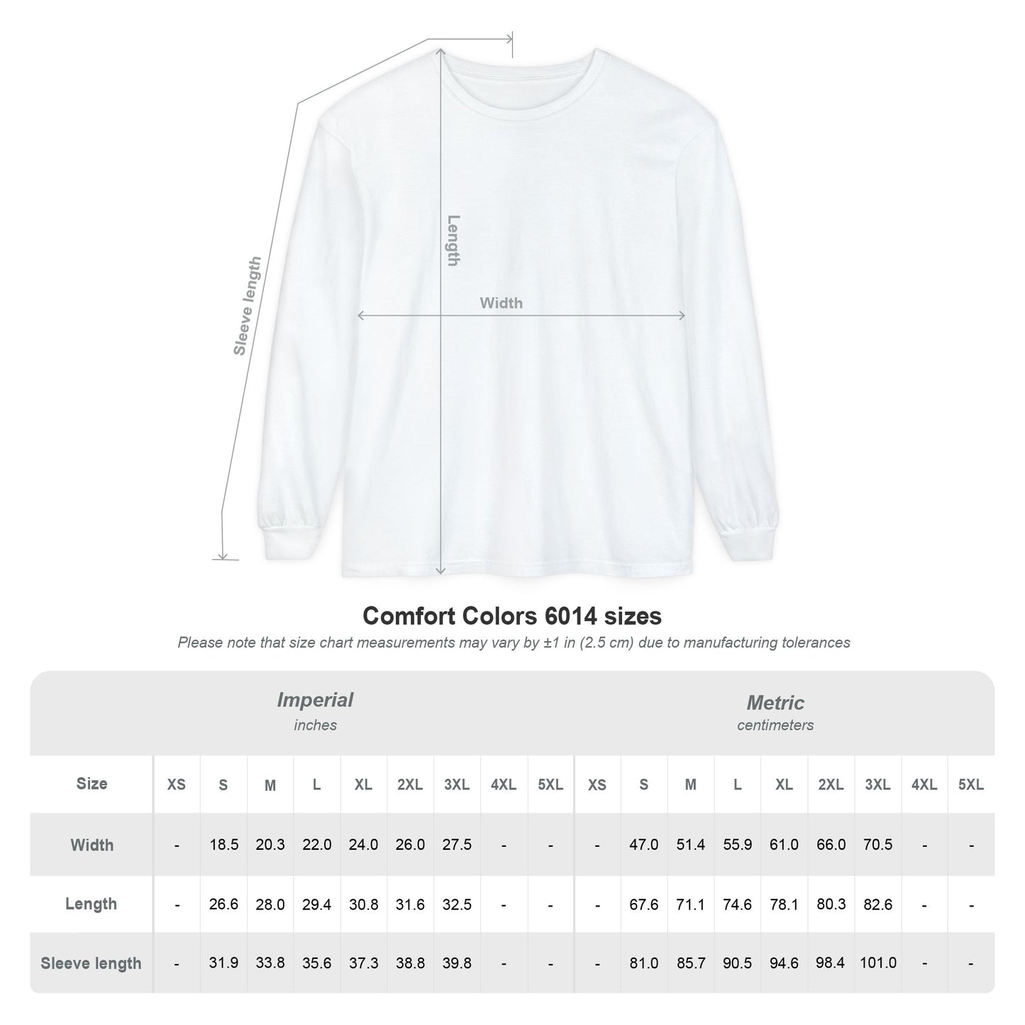White Shepherd Face Long Sleeve T-Shirt