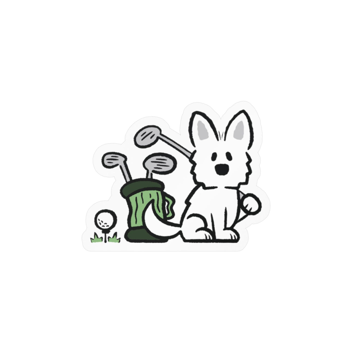 Golf Shepherd Sticker