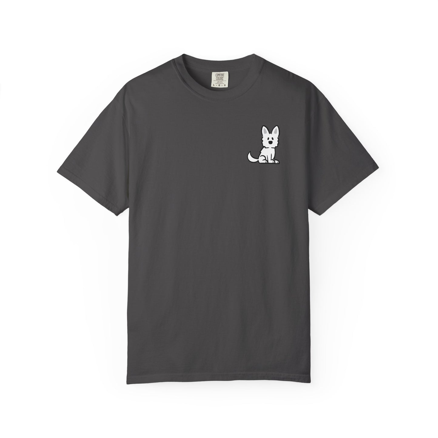 White Shepherd Face T-Shirt